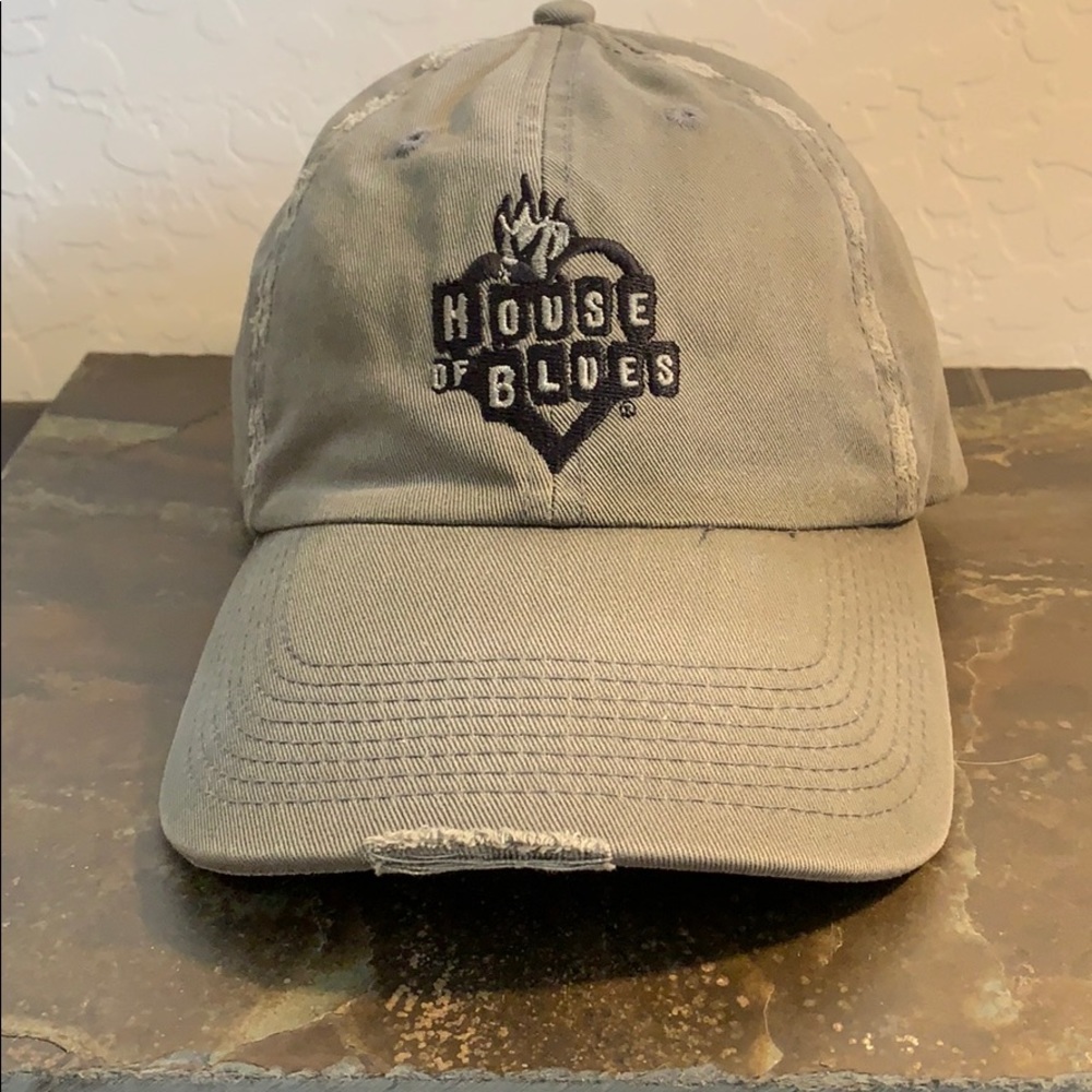 House Of Blues Anaheim Distressed Ball Cap